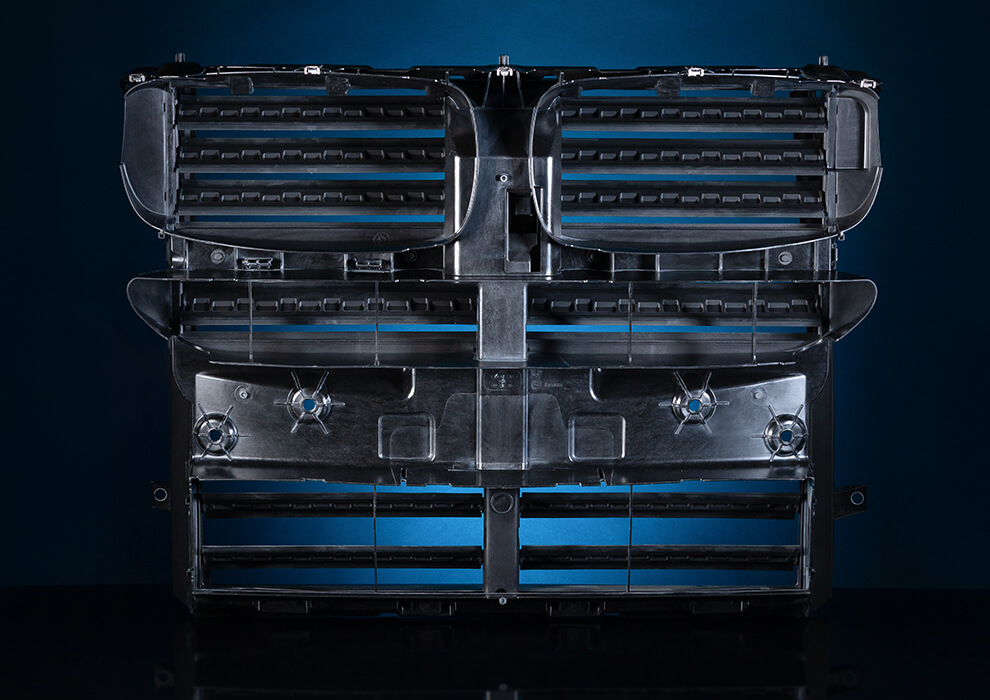 Luftklappensteuerung Luftklappensteuerung aus Kunststoff für Fahrzeuge